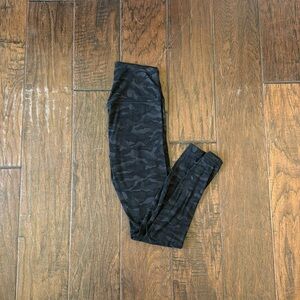 Lululemon black camo align leggings